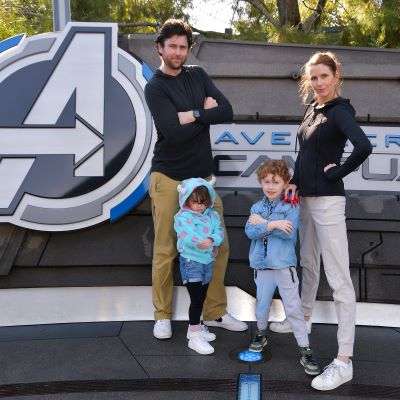 Ready for action at Avengers Campus.